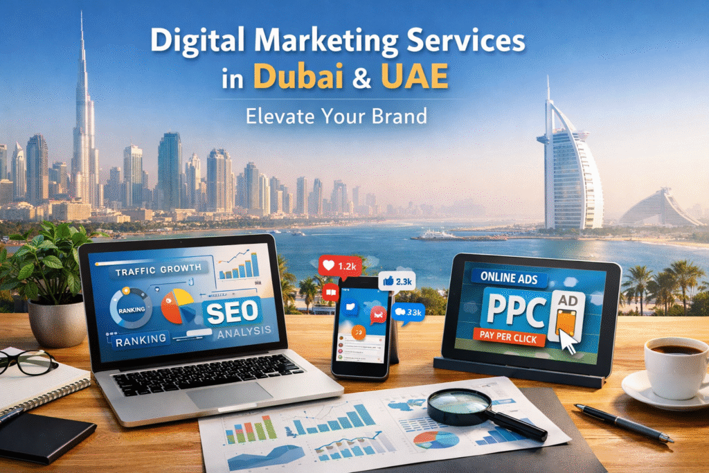 Image of digital marketting service in Dubai & UAE